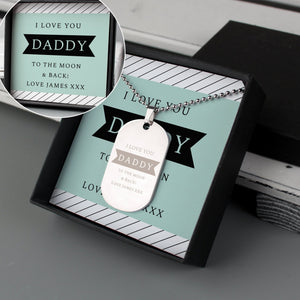 Personalised Dog Tag Necklace - The Flower & Gift Yard