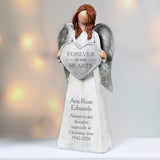 Personalised Forever In Our Hearts Memorial Angel Ornament - The Flower & Gift Yard