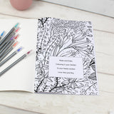 Personalised Gardening Colouring Book - The Flower & Gift Yard