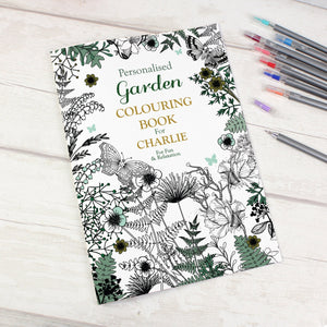 Personalised Gardening Colouring Book - The Flower & Gift Yard
