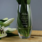 Personalised Glass Vase - The Flower & Gift Yard