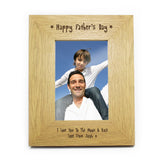 Personalised Happy Fathers Day Photo Frame - The Flower & Gift Yard