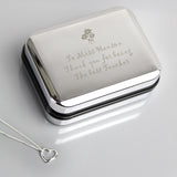 Personalised Heart Necklace and Box - The Flower & Gift Yard
