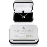 Personalised Heart Necklace and Box - The Flower & Gift Yard