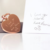 Personalised Hearts Keychain - The Flower & Gift Yard