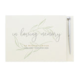 Personalised In Loving Memory Guest Book - The Flower & Gift Yard