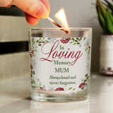 Personalised In Loving Memory Jar Candle - The Flower & Gift Yard