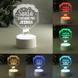 Personalised LED Colour Changing Light - The Flower & Gift Yard