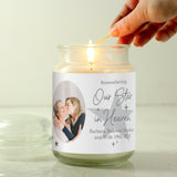 Personalised Memorial Jar Candle - The Flower & Gift Yard