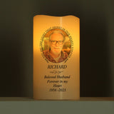 Personalised Memorial LED Candle - The Flower & Gift Yard