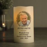 Personalised Memorial LED Candle - The Flower & Gift Yard