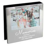 Personalised Memories Photo Frame Album - The Flower & Gift Yard