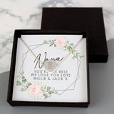 Personalised Necklace and Gift Box - The Flower & Gift Yard