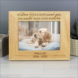 Personalised Pet Memorial 5x7 Photo Frame - The Flower & Gift Yard