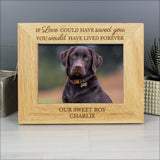 Personalised Pet Memorial 5x7 Photo Frame - The Flower & Gift Yard