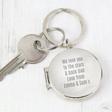 Personalised Photo keyring - The Flower & Gift Yard