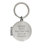 Personalised Photo keyring - The Flower & Gift Yard
