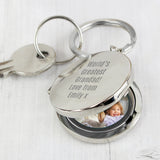 Personalised Photo keyring - The Flower & Gift Yard