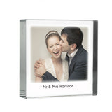 Personalised Photo Upload Crystal Token - The Flower & Gift Yard