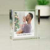 Personalised Photo Upload Crystal Token - The Flower & Gift Yard