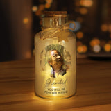 Personalised Photo Upload LED Glass Jar - The Flower & Gift Yard