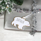 Personalised Polar Bear Family Tree Decorations - The Flower & Gift Yard