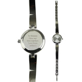 Personalised Silver Ladies Watch - The Flower & Gift Yard