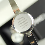 Personalised Silver Ladies Watch - The Flower & Gift Yard