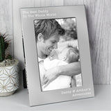 Personalised Silver Photo Frame - The Flower & Gift Yard