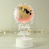Personalised Sun Moon & Stars LED Colour Changing Night Light - The Flower & Gift Yard