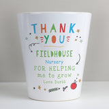 Personalised Thank You Plant Pot - The Flower & Gift Yard
