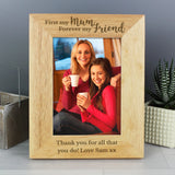 Personalised Wooden Photo Frame - The Flower & Gift Yard