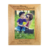 Personalised Wooden Photo Frame - The Flower & Gift Yard