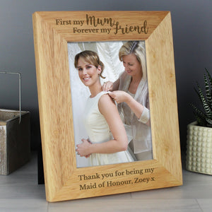 Personalised Wooden Photo Frame - The Flower & Gift Yard