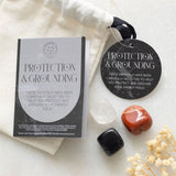 Protection & Grounding Healing Crystal Set - The Flower & Gift Yard
