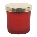 Root Chakra Strawberry Crystal Chip Candle - The Flower & Gift Yard