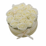 Round Bath Bouquet Arrangement - Pink, Red or Cream - The Flower & Gift Yard