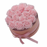 Round Bath Bouquet Arrangement - Pink, Red or Cream - The Flower & Gift Yard