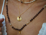 Ruby Kundalini Medallion Necklace - The Flower & Gift Yard