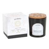 Scorpio Black Oudh Gemstone Zodiac Candle - The Flower & Gift Yard