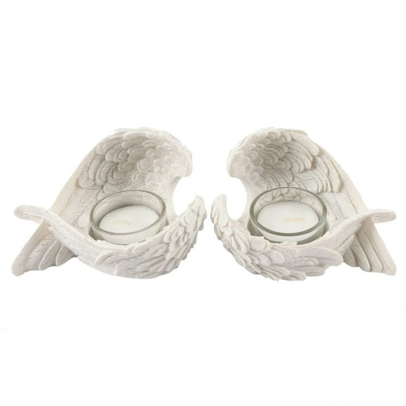 Set of 2 Winged Candle Holders - The Flower & Gift Yard