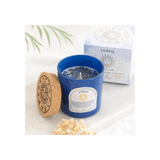 Taurus Amber & Vanilla Gemstone Zodiac Candle - The Flower & Gift Yard
