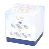 Taurus Amber & Vanilla Gemstone Zodiac Candle - The Flower & Gift Yard
