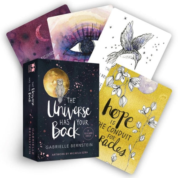 The Universe Has Your Back Cards : A 52 - Card Deck - The Flower & Gift Yard