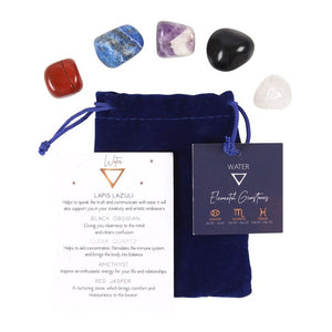 Water Element Tumble Gemstone Set - The Flower & Gift Yard
