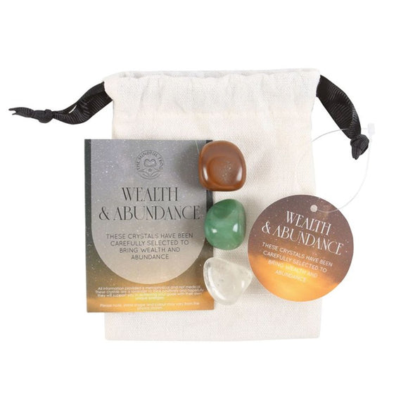 Wealth & Abundance Healing Crystal Set - The Flower & Gift Yard